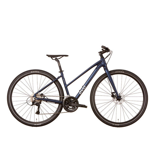 EVO Activ ST Hybrid Bicycle 700C, Silk Blue, S