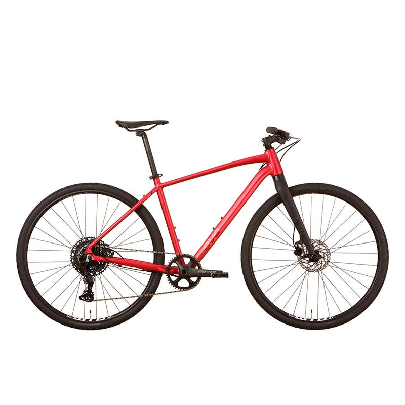 Load image into Gallery viewer, EVO Activ S Hybrid Bicycle 700C, Silk Red, M
