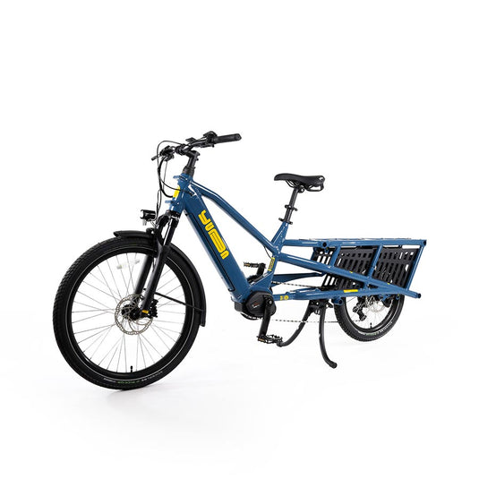 YUBA Spicy Curry V4 Cargo eBike, Blue, U - CRA