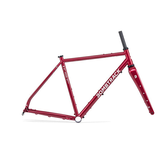 Bombtrack HOOK Road Bike Frame Red, Columbus Cromor, T47