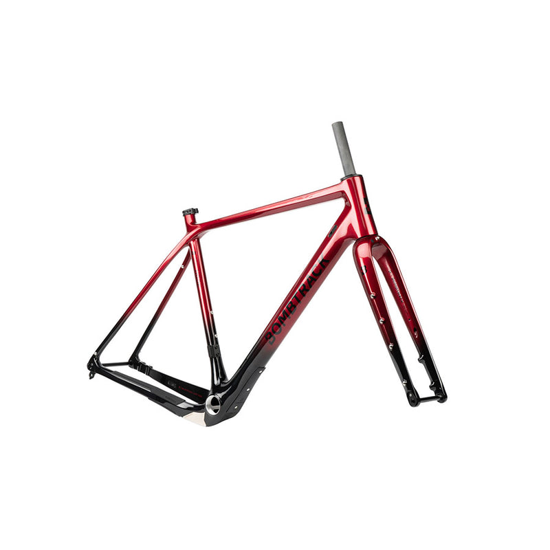 Load image into Gallery viewer, Bombtrack HOOK EXT C Road Frame, Metallic red/ black fade, L, Kit

