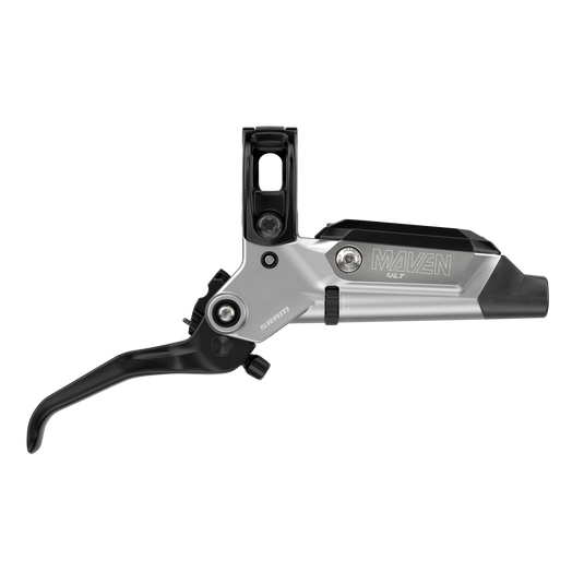 SRAM Maven Ultimate Stealth Disc Brake and Lever - Front, Post Mount, 4-Piston, Aluminum Lever, Titanium Hardware,