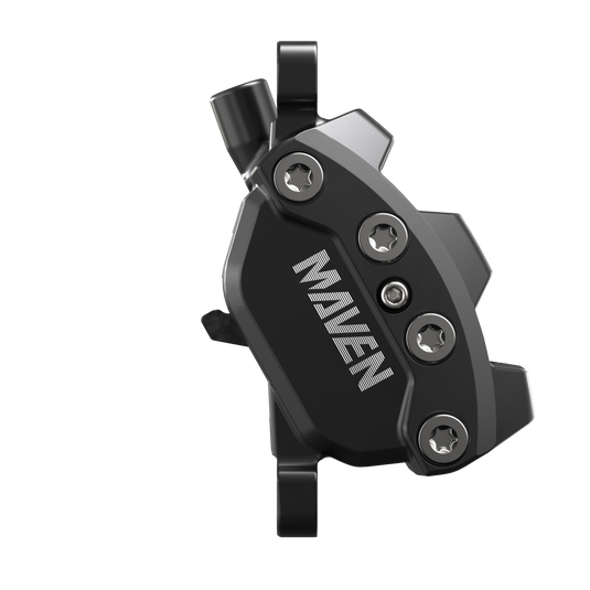 SRAM Maven Base Disc Brake and Lever - Front, 950mm Hose, Post Mount, 4-Piston, Aluminum Lever, SS Hardware, Diffusion