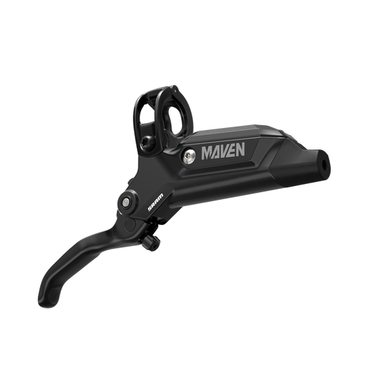 SRAM Maven Base Disc Brake and Lever - Rear or Front, 2000mm Hose, Post Mount, 4-Piston, Aluminum Lever, SS Hardware,