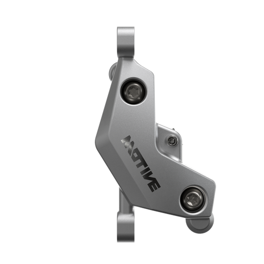 SRAM Motive Ultimate Disc Brake and Lever - Rear or Front, 2000mm Hose, Post Mount, 4-Piston, Alum Lever Body, Carbon