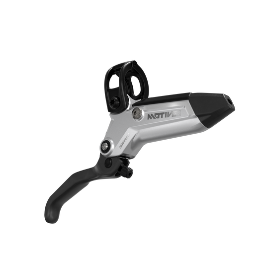 SRAM Motive Ultimate Disc Brake and Lever - Front, 950mm Hose, Post Mount, 4-Piston, Aluminum Lever Body, Carbon Blade,