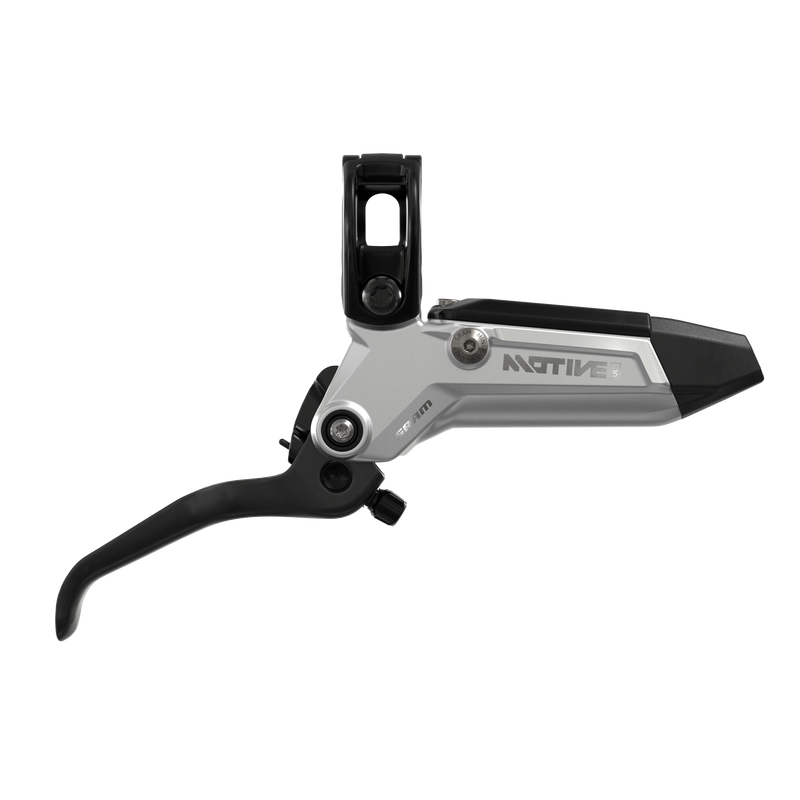 Load image into Gallery viewer, SRAM Motive Ultimate Disc Brake and Lever - Front, 950mm Hose, Post Mount, 4-Piston, Aluminum Lever Body, Carbon Blade,
