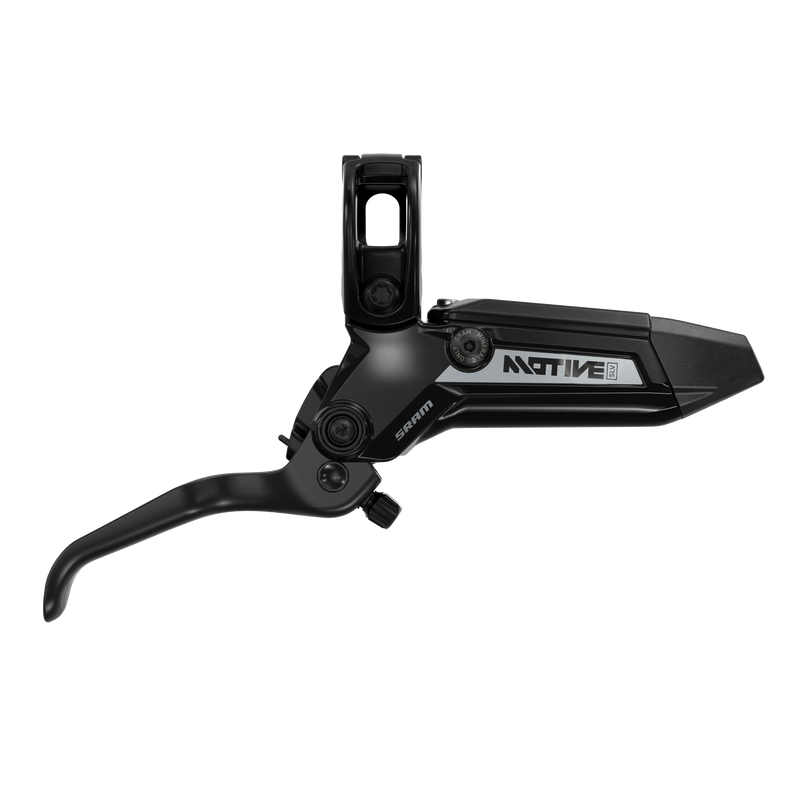 Load image into Gallery viewer, SRAM Motive Silver Disc Brake and Lever - Front, 950mm Hose, Post Mount, 4-Piston, Aluminum Lever, Black, A1
