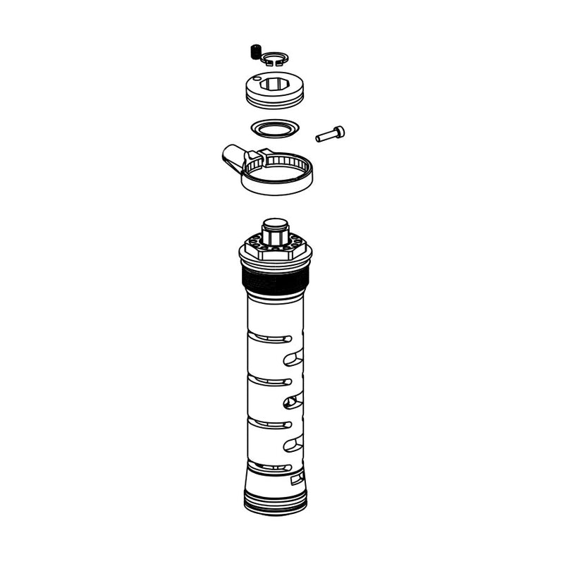 Load image into Gallery viewer, RockShox 11.4015.306.030 2010 Tora XC/SL/Race, 2011 Recon Silver Motion Control Compression Damper Kit, Remote
