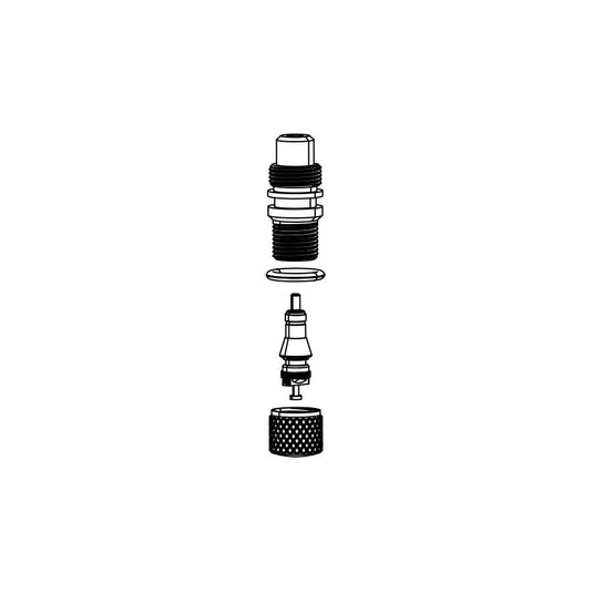 RockShox 11.4115.101.010 Schrader Vavle Assembly (Air Can), 2011 Vivid Air