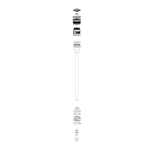 RockShox Solo Air Spring for Reba 130 A7, 150mm, 11.4018.010.229
