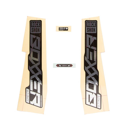 RockShox Decal Kit for Boxxer ULT Polar/Black, 11.4018.105.003