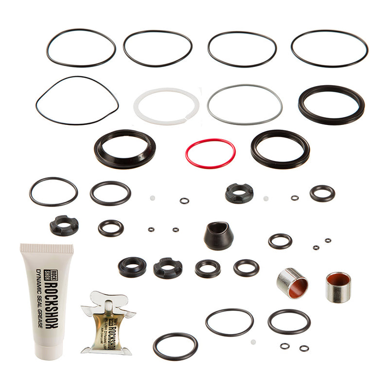 Load image into Gallery viewer, RockShox DLX/SDLX Gen-C 1-Year Suspension Service Kit for Air Shocks, 200-Hour Maintenance, Compatible with Deluxe &amp; Super Deluxe 2021+
