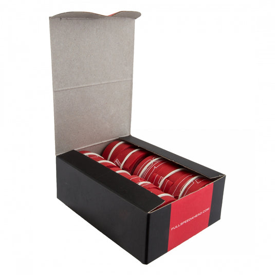 FSA ATB 26" x 17mm Rim Strips Red Nylon Box/10 Urethane-Reinforced