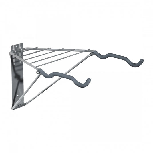 Delta-Two-Bike-Wall-Mount-Rack-with-Shelf-Racks-Display-Storage-DS9017-Bicycle-Storage-Stand