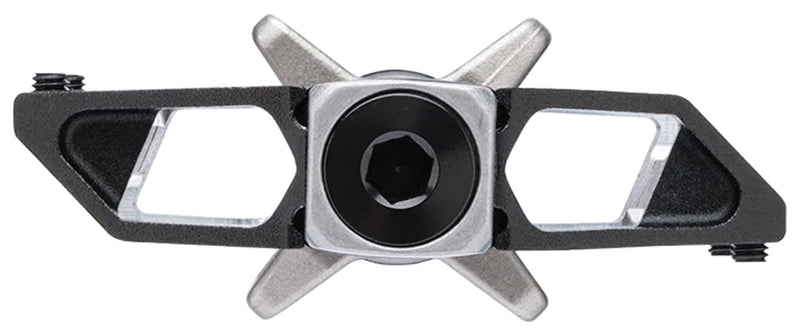 Load image into Gallery viewer, Crankbrothers Mallet Trail Pedals - Dual Sided Clipless with Platform, Aluminum, 9/16", Black
