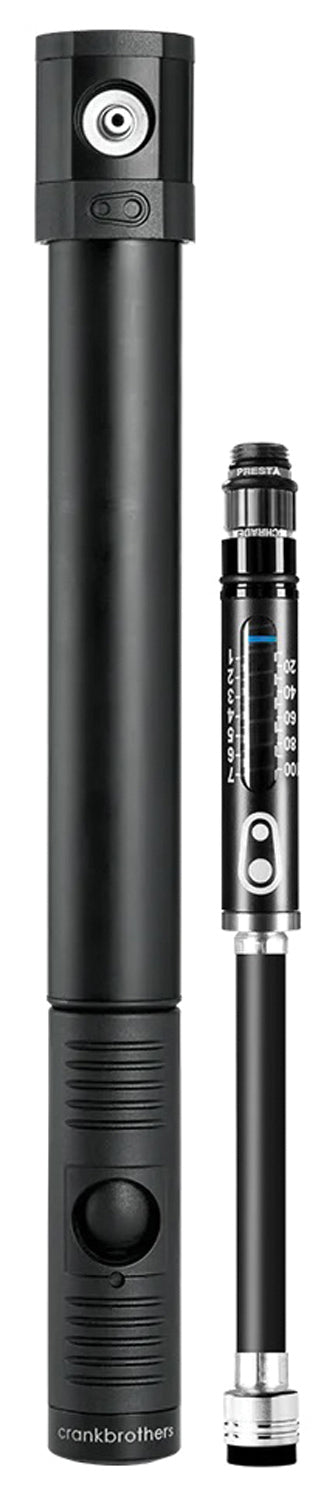 CRANKBROTHERS-Klic-HV-Gauge-Floor-Pump-FLPM0334-Bicycle-Floor-Pump