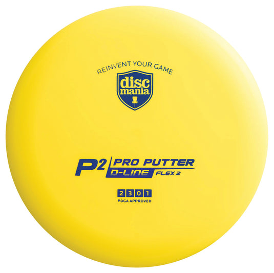 Discmania D-Line P2 Flex 2 Putt & Approach Disc - Precision and Control for Every Throw