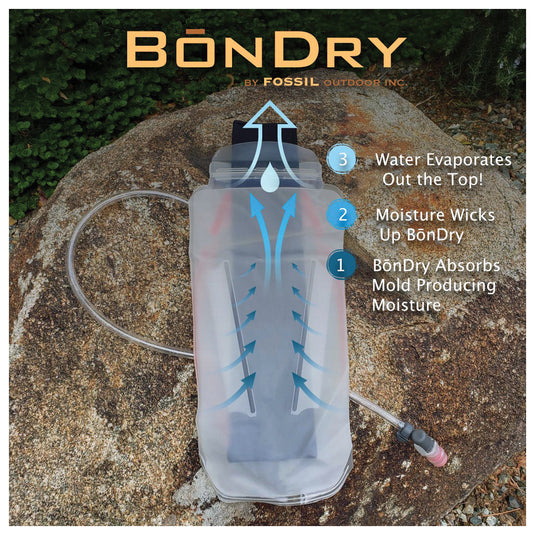 Fossil Outdoor Bondry Bladder Dryer Bundle Waterproof, Durable, Quick-Drying Gear Maintenance