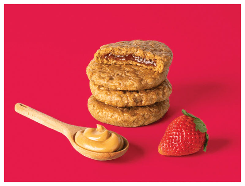 Load image into Gallery viewer, Bobo's Strawberry PB&amp;J Oat Bar - A Delicious and Nutritious Snack! Pack of  12
