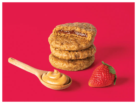 Bobo's Strawberry PB&J Oat Bar - A Delicious and Nutritious Snack! Pack of  12