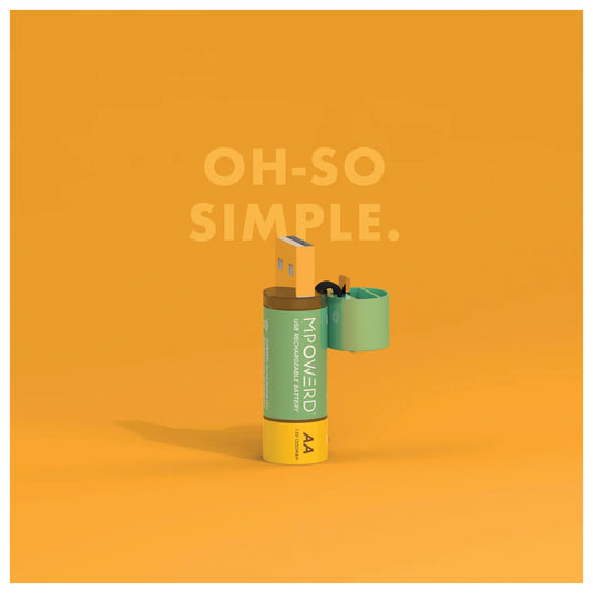Mpowerd Viri Rechargeable Batteries