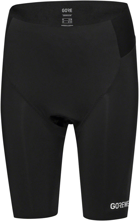 GORE Spinshift Short Tights+ - Black, Women's, X-Large/16-18