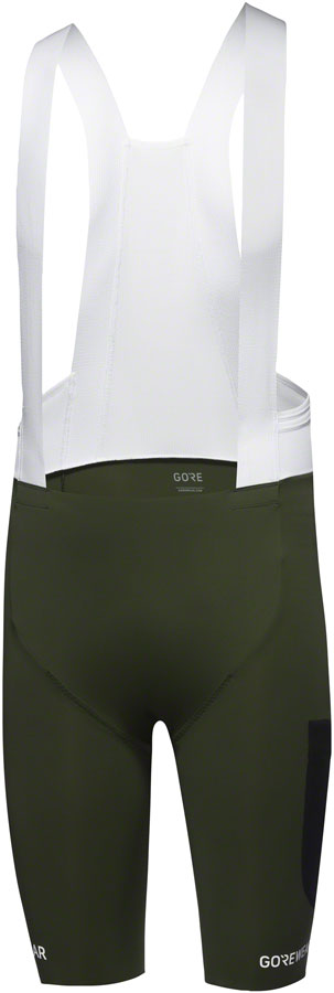 Gorewear Spinshift Cargo Bib Shorts + - Green, Men's, Medium