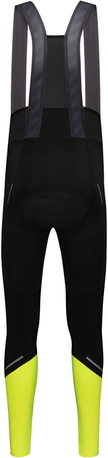 Load image into Gallery viewer, Gorewear Spinshift Thermo Bibs + - Black/Yellow, Men's, Large/X-Large
