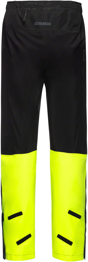 Gorewear Glidewheel Gore-Tex Pants - Black/Yellow, Men's, X-Large