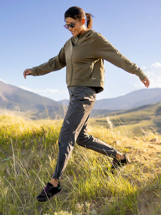 Terry Gravel Pants - Women's, Ebony, Large