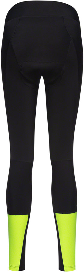 Load image into Gallery viewer, Gorewear Swiftride Thermo Tights - Black/Neon Yellow, Women's, Small

