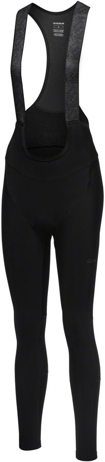 Load image into Gallery viewer, Gorewear Swiftride Thermo Bib Tights - Black, Women's, Large
