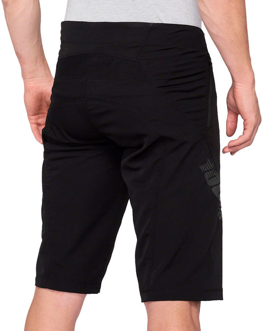 100% Airmatic Shorts - Black, Men's, 36