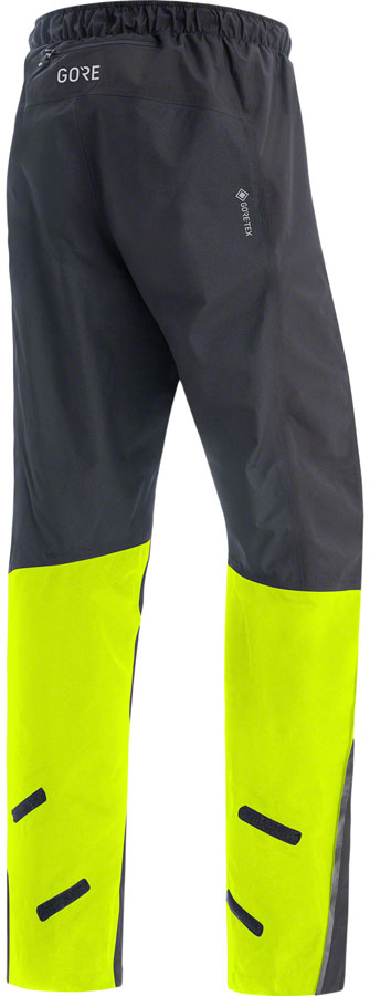 Gorewear Gore Tex Paclite Pants - Black/Neon, X-Large, Men's