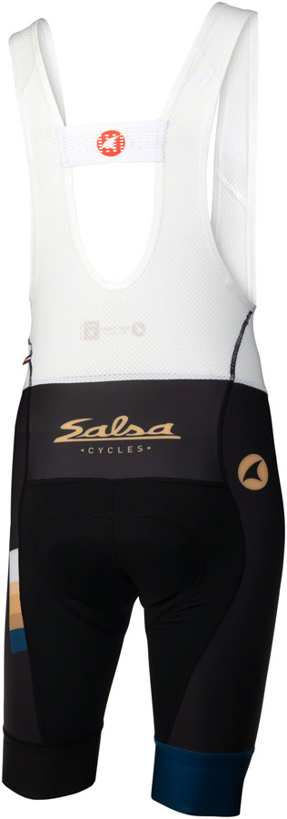 Load image into Gallery viewer, Salsa Latitude Men&#39;s Bib Short - Black, Large
