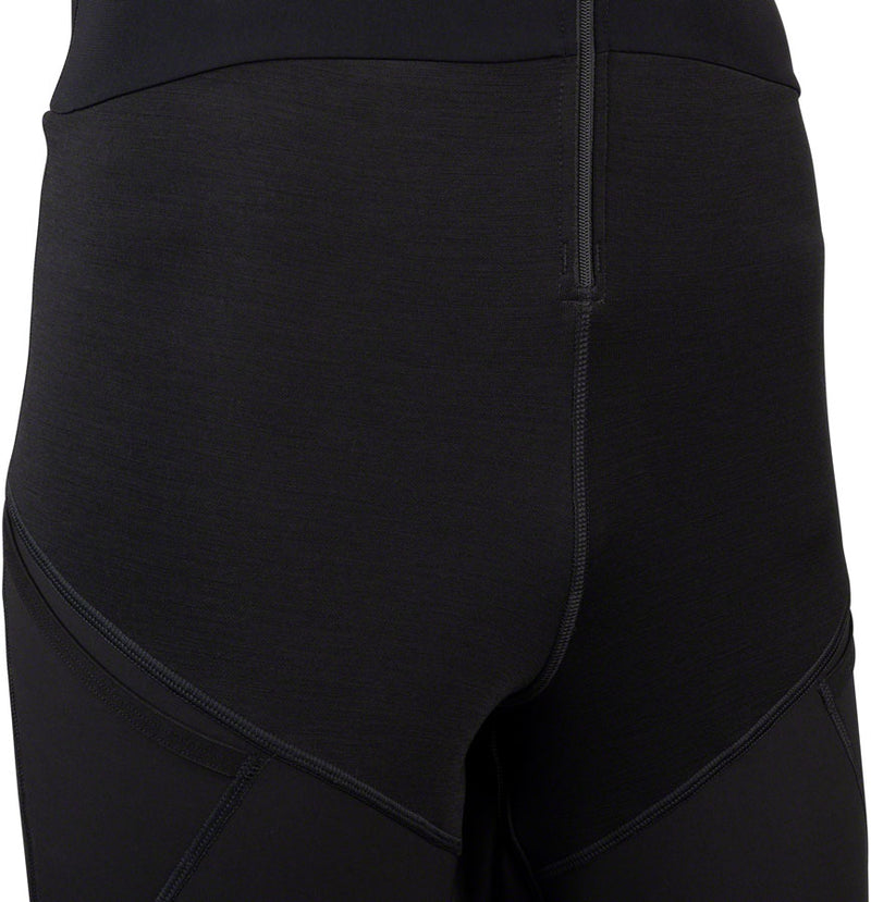 Load image into Gallery viewer, 45NRTH 2023 Naughtvind Bibs - Men's, Black, X-Small
