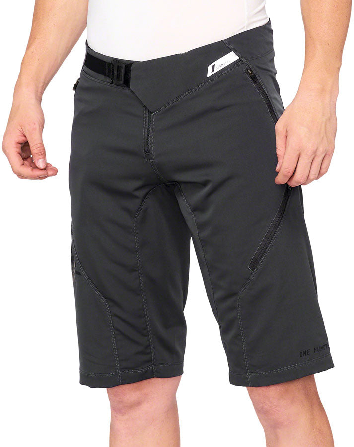 Load image into Gallery viewer, 100% Airmatic Shorts - Charcoal, Size 34
