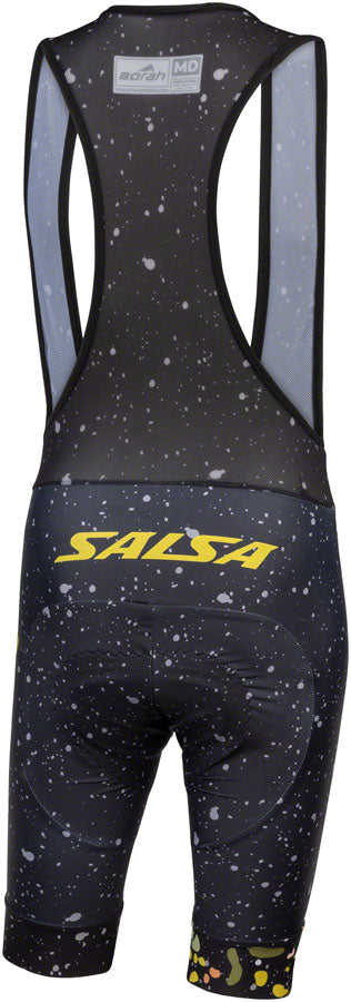 Load image into Gallery viewer, Salsa Men&#39;s Terrazzo Bib Short - Large, Black
