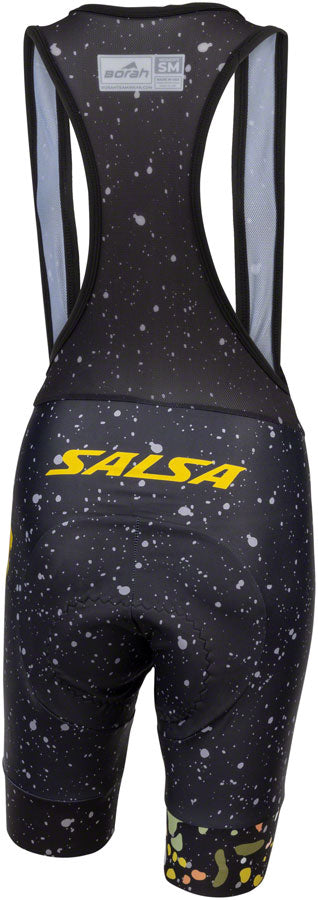 Load image into Gallery viewer, Salsa Women's Terrazzo Bib Short - Small, Black
