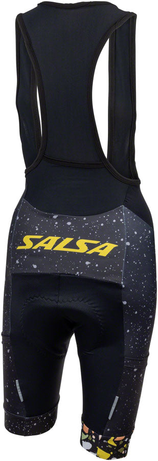 Salsa Women's Terrazzo Aero Cargo Bib Short - 2X-Large, Black