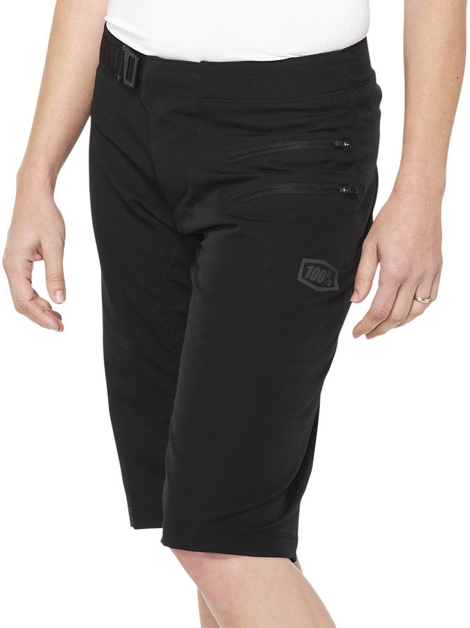 Load image into Gallery viewer, 100% Airmatic Shorts - Black, Women&#39;s, X-Large
