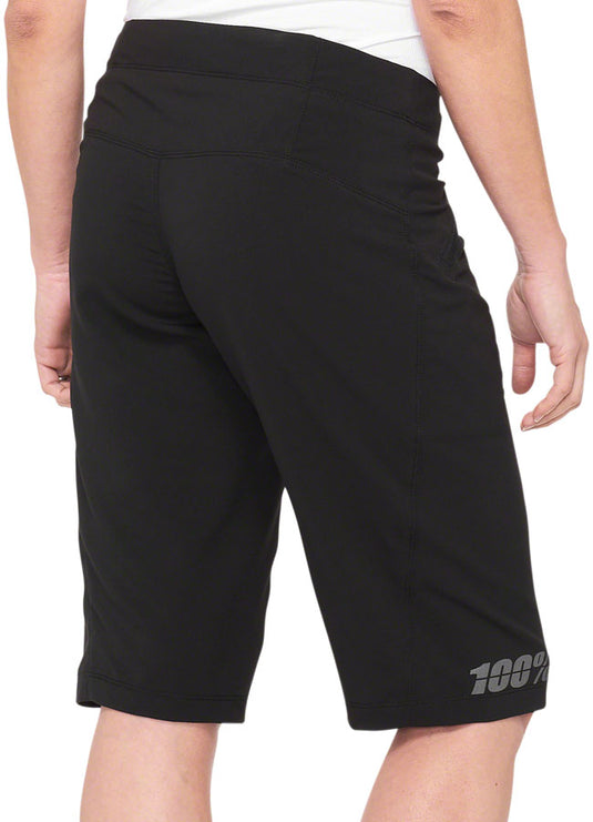 100% Ridecamp Shorts - Black, Women's, Small