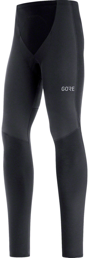Load image into Gallery viewer, GORE C3 Partial GTX Thermo Tights - Black/Fireball, Men&#39;s, X-Large
