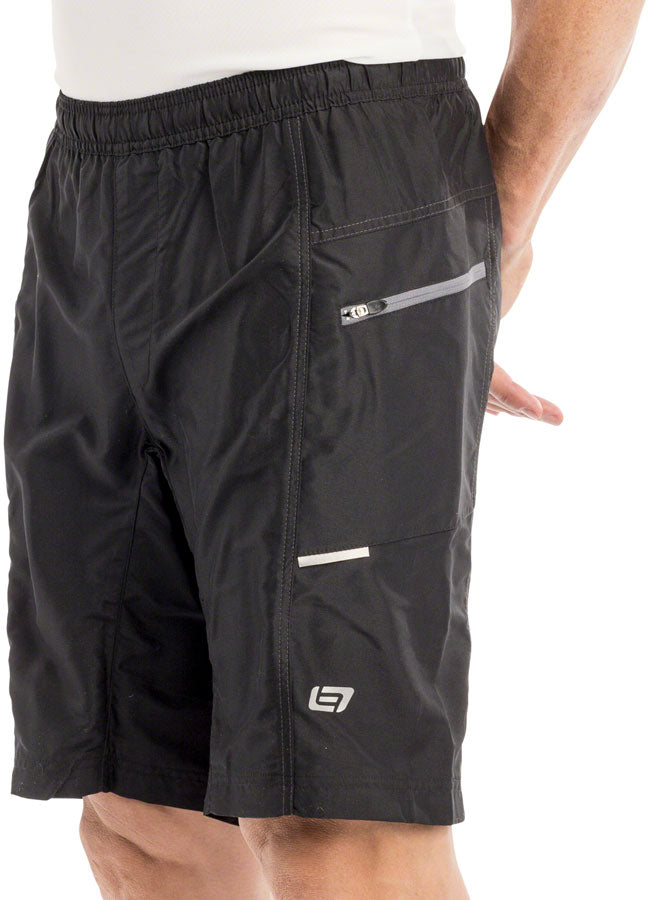 Load image into Gallery viewer, Bellwether Ultralight Gel Baggies Shorts - Black, 2X-Large, Men&#39;s
