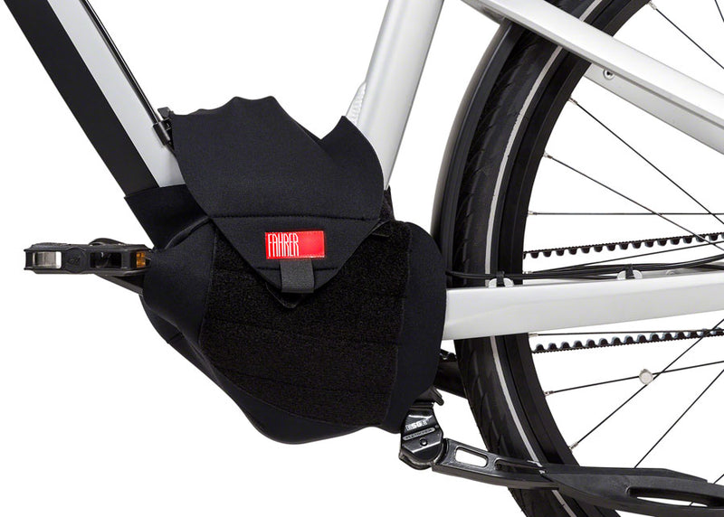 Load image into Gallery viewer, Fahrer Mid-Drive Ebike Motor Cover Dust, Road Salt &amp; Rain Protection

