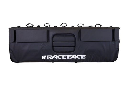 RaceFace T2 Tailgate Pad - Black, SM/MD Adjustable Rear Camera Panel