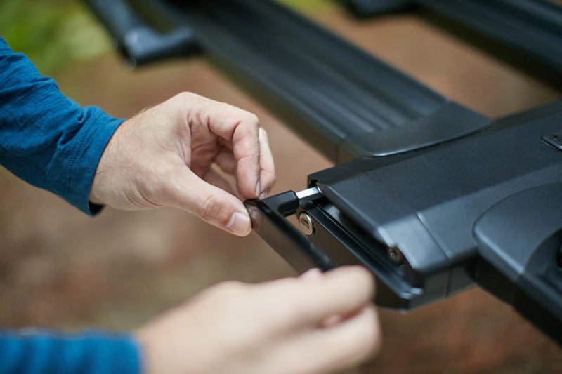 Load image into Gallery viewer, Kuat Piston Pro X Hitch Bike Rack - 2-Bike, 1.25" Receiver, LED Lights with 4-Pin Plug, Kashima Coat, Galaxy Gray
