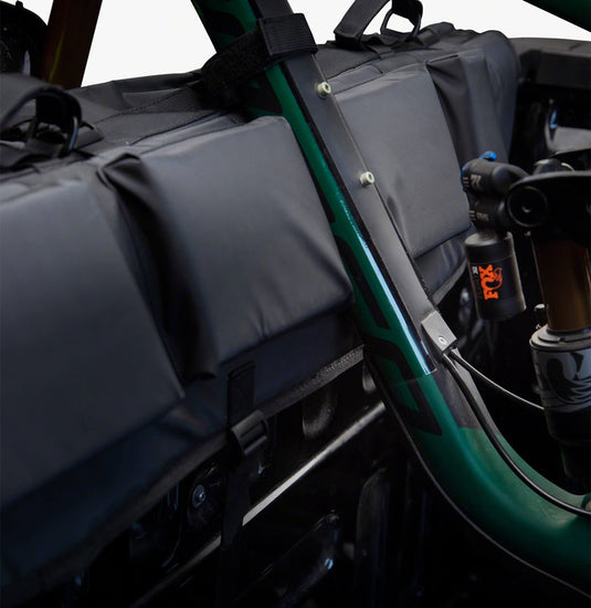 RaceFace T2 Tailgate Pad - Olive, Mid Adjustable Rear Camera Panel