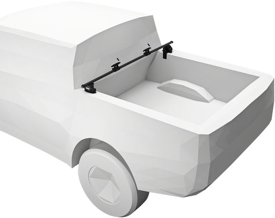 Thule Bed Rider Pro Fork Mount Truck Bed Rack - Compact